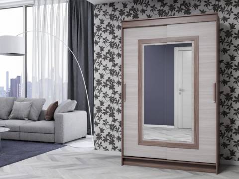 Шкаф купе Элегант 5 Ясень Шимо