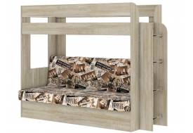 Кровать двухъярусная Карамель 75 сонома-лас вегас