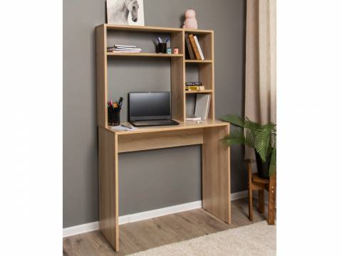 Компьютерный стол-стеллаж ST05 Дуб сонома