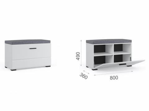 Тумба для обуви Йорк