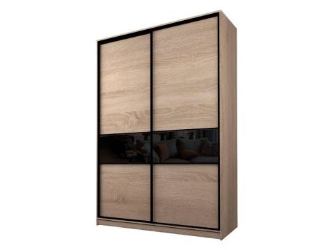 Шкаф-купе Max МШ-27-6-22/2-99 пленка Oracal черная