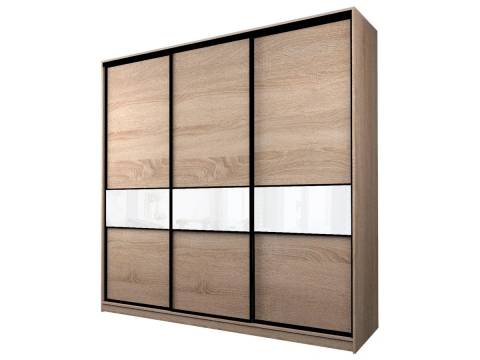 Шкаф-купе Max МШ-27-6-27-999 пленка Oracal белая