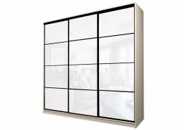 Шкаф-купе Max МШ-27-6-24/2-222 пленка Oracal белая