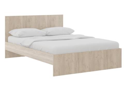 Кровать 1400 Осло модуль М13 с настилом Лайт Дуб крафт Золото