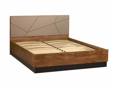 Кровать 54.15 Гамма 1600 с ортопедом грей