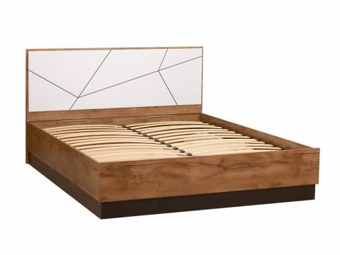 Кровать 54.16 Гамма 1400 с ортопедом белый