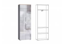 Шкаф для одежды 13.338 Октава Серый Графит