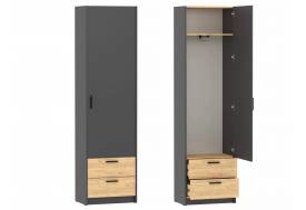 Шкаф для одежды Оттавия НМ 014.66 Антрацит