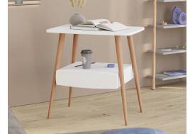 Стол журнальный Комо Белый снег