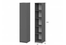 Пенал Денвер Графит серый