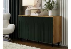 Комодино ПМ-390.13 Олива софт, Дуб Делано