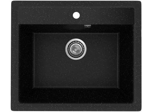 Мойка Practik PR-M 565-004 черный оникс