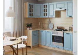 Кухонный гарнитур арт 5 Роял Вуд Голубой Вегас 1000х2400 мм