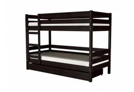 Кровать Джуниор с ящиками Орех темный