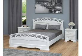 Кровать Грация-1 1600 Белый античный
