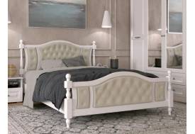 Кровать Жасмин 1600 Белый античный