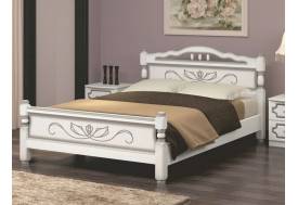 Кровать Карина-5 1200 Белый жемчуг