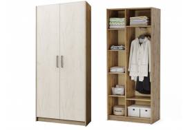 Шкаф Дарья дуб крафт серый/дуб крафт белый  