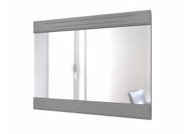 Зеркало навесное с декоративными планками Олимп Антрацит