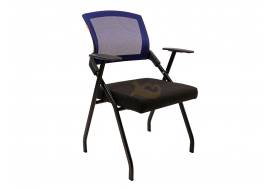 Офисное кресло Chairman NEXX Россия черный/синий N