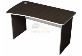 Стол письменный эргономичный левый с кабель каналом ПСЭ2.16Л
