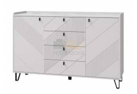 Комод Кашемир 2 двери и 4 ящика