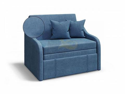 Диван детский Том букле Барни голубой