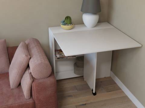 Стол-книжка Банкет 2 Белый