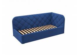 Кровать-софа Комфорт-1 Правая Ромб с ПМ велюр Магия 82