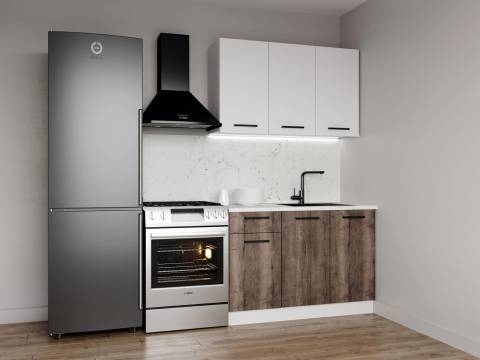 Кухонный гарнитур Старое Дерево 1200 МДФ