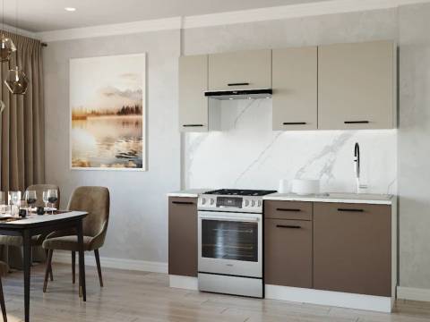 Кухонный гарнитур Латте 1800