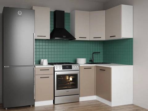 Кухонный гарнитур Каппучино 2000х1200 МДФ