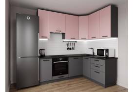 Кухонный гарнитур Роза 2200х1600 (верх 950 мм)