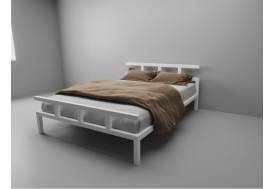 Кровать металлическая Лофт 900 белая