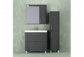 Комплект для ванны напольный Альба 70 антрацит