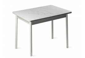 Стол раздвижной Орион.4 1200 пластик мрамор белый - комплект ног №3.1