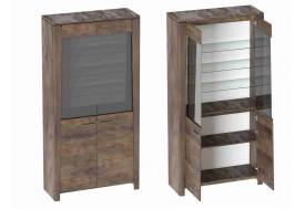 Шкаф-витрина двухдверный Мальта Таксония