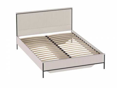 Кровать 1800 Нора Персидский жемчуг с ламелями