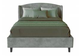 Кровать Севилья 1400 вариант 2 Тифани серый
