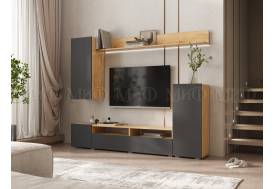 Гостиная Верона Графит, Дуб Крафт