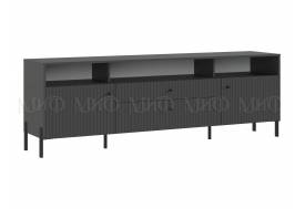 Тумба ТВ (металл) Оливия Графит Софт, Графит