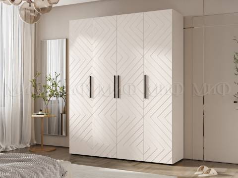 Шкаф четырехстворчатый (1800) Флэш Кашемир