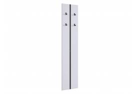 Вешалка 2 Мерси белое дерево