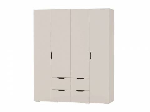 Шкаф 4-х дверный с четырьмя ящиками 4-75933