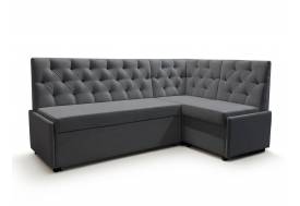 Угловой диван Призма каретная стяжка с коробом вивальди 34