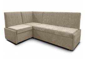 Угловой диван Призма Страйп с коробом вивальди 3