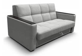 Диван Рэй 1600х2000 Клетка с прямыми подлокотниками с МДФ вивальди 14