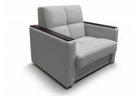 Диван Рэй 700х2000 Клетка с прямыми подлокотниками с МДФ вивальди 14