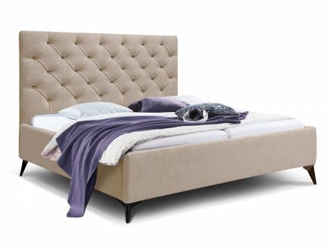 Кровать Фрейм 1200 Каретная стяжка высокие ножки с подъемом вивальди 3