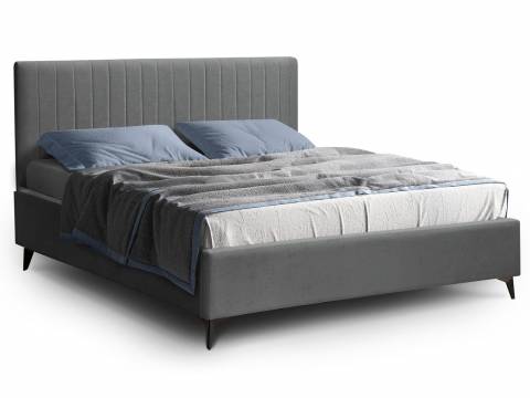 Кровать Фрейм 1200 Страйп высокие ножки с подъемом вивальди 34